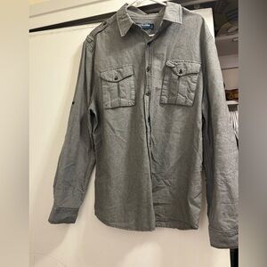 Vintage Anchor Blue button down